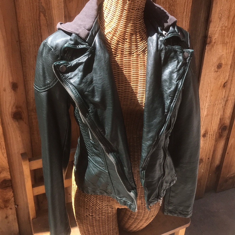 Free People green jacket size 2